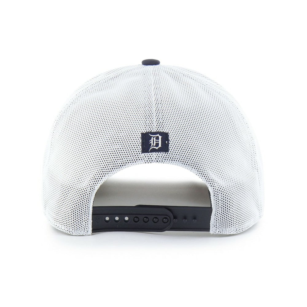 Detroit Tigers Fairway Trucker Adjustable Hat Navy/White | 47 brand