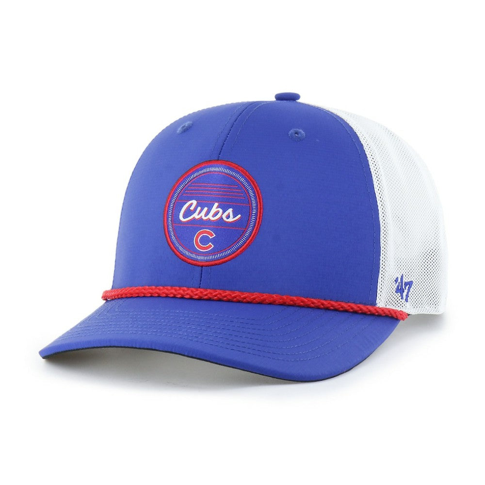 Chicago Cubs Fairway Trucker Adjustable Hat Royal/White | 47 brand