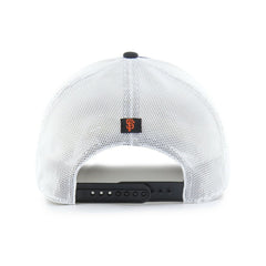San Francisco Giants Fairway Trucker Adjustable Hat Black/White | 47 brand