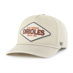 Baltimore Orioles Cairn Hitch Adjustable Hat Khaki | 47 brand