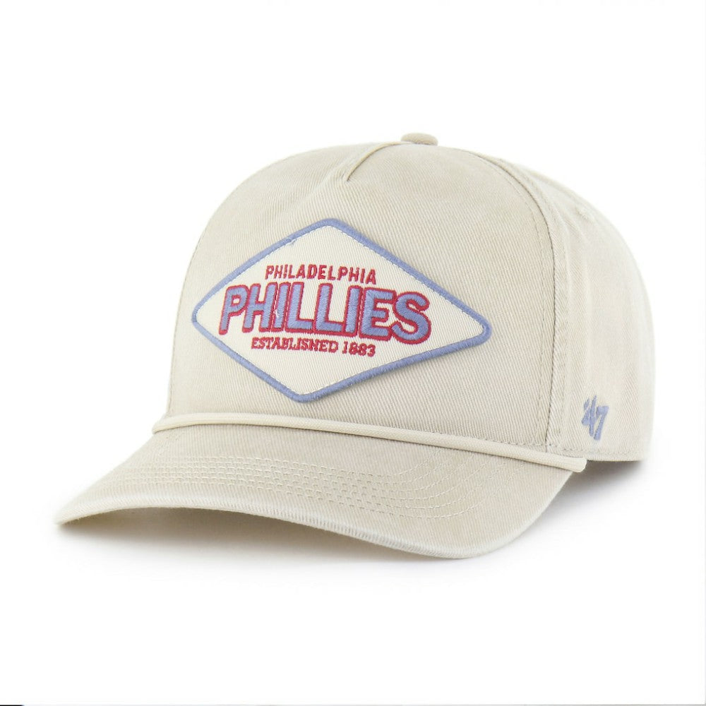 Philadelphia Phillies Cairn Hitch Adjustable Hat Khaki | 47 brand