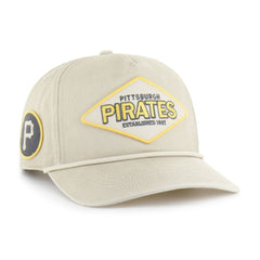Pittsburgh Pirates Cairn Hitch Adjustable Hat Khaki | 47 brand