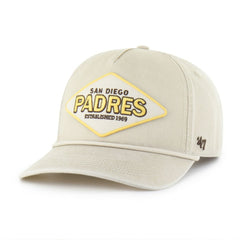 San Diego Padres Cairn Hitch Adjustable Hat Khaki | 47 brand