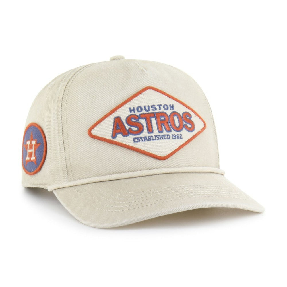 Houston Astros Cairn Hitch Adjustable Hat Khaki | 47 brand