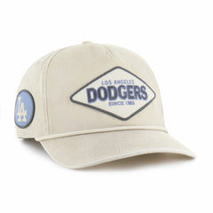 Los Angeles Dodgers Cairn Hitch Adjustable Hat Khaki | 47 brand