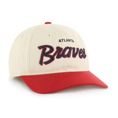 Atlanta Braves Crosstown Franchise Fitted Hat Natural | 47 brand