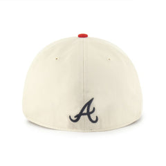 Atlanta Braves Crosstown Franchise Fitted Hat Natural | 47 brand