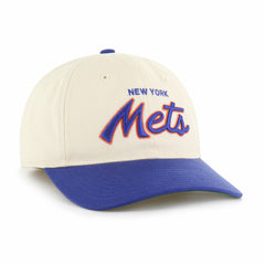 New York Mets Crosstown Franchise Fitted Hat Natural | 47 brand