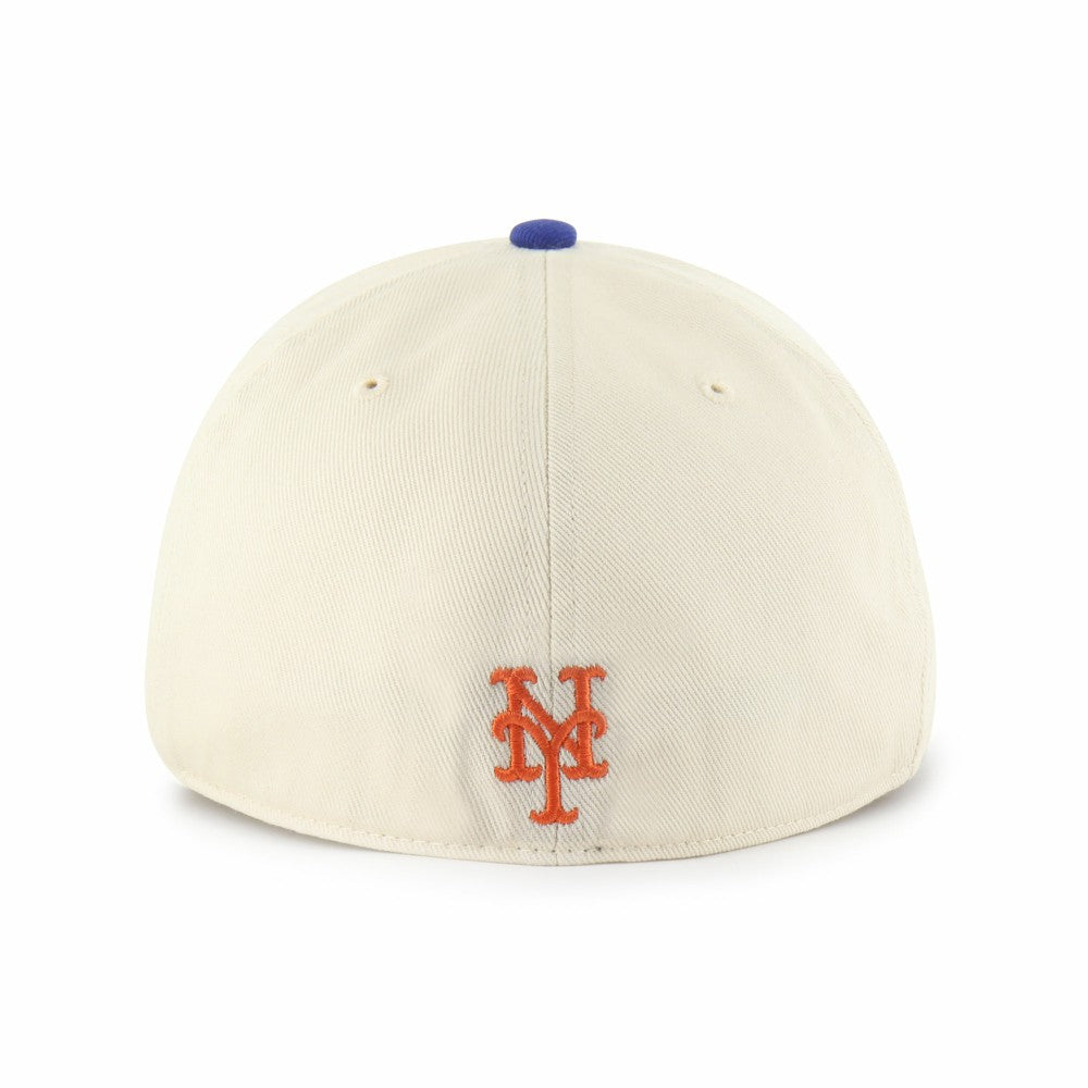 New York Mets Crosstown Franchise Fitted Hat Natural | 47 brand