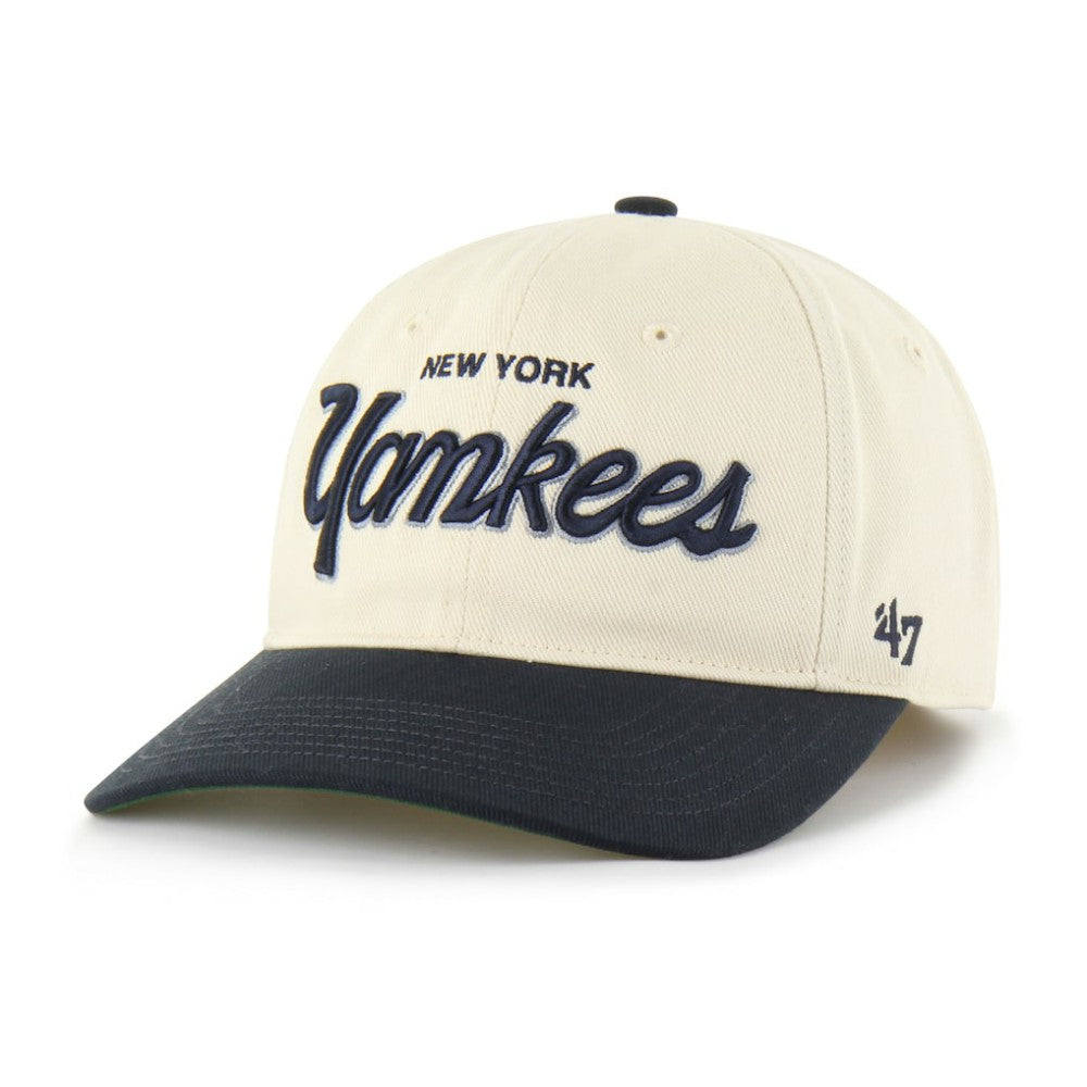 New York Yankees Crosstown Franchise Fitted Hat Natural | 47 brand