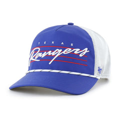 Texas Rangers Brrr Downburst Mesh Hitch Adjustable Hat Royal | 47 brand