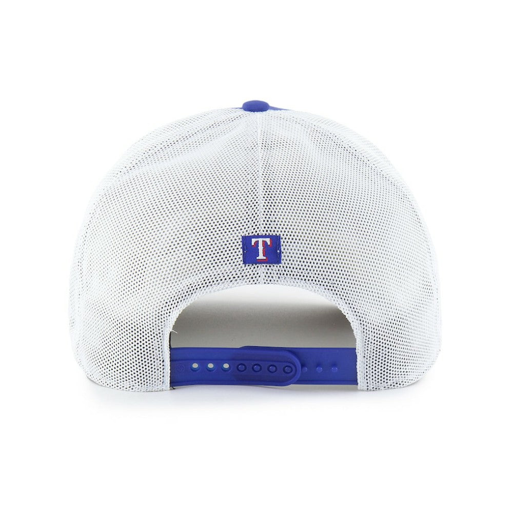 Texas Rangers Brrr Downburst Mesh Hitch Adjustable Hat Royal | 47 brand