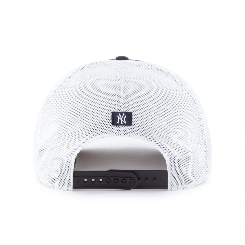 New York Yankees Brrr Downburst Mesh Hitch Adjustable Hat Navy | 47 brand