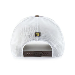 San Diego Padres Brrr Downburst Mesh Hitch Adjustable Hat Brown | 47 brand