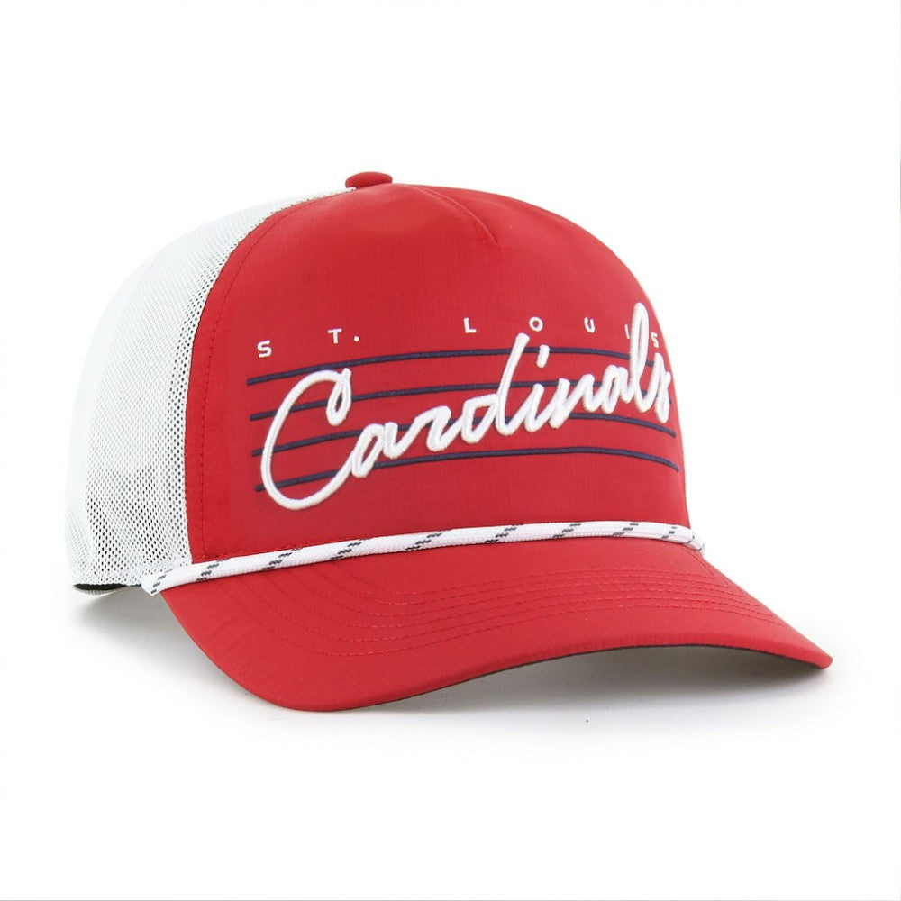 St. Louis Cardinals Brrr Downburst Mesh Hitch Adjustable Hat Red | 47 brand