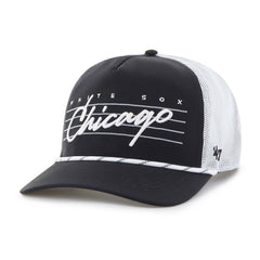 Chicago White Sox Brrr Downburst Mesh Hitch Adjustable Hat Black | 47 brand