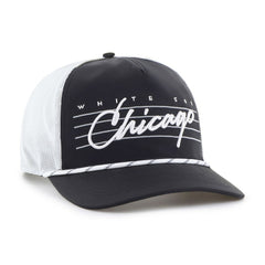 Chicago White Sox Brrr Downburst Mesh Hitch Adjustable Hat Black | 47 brand