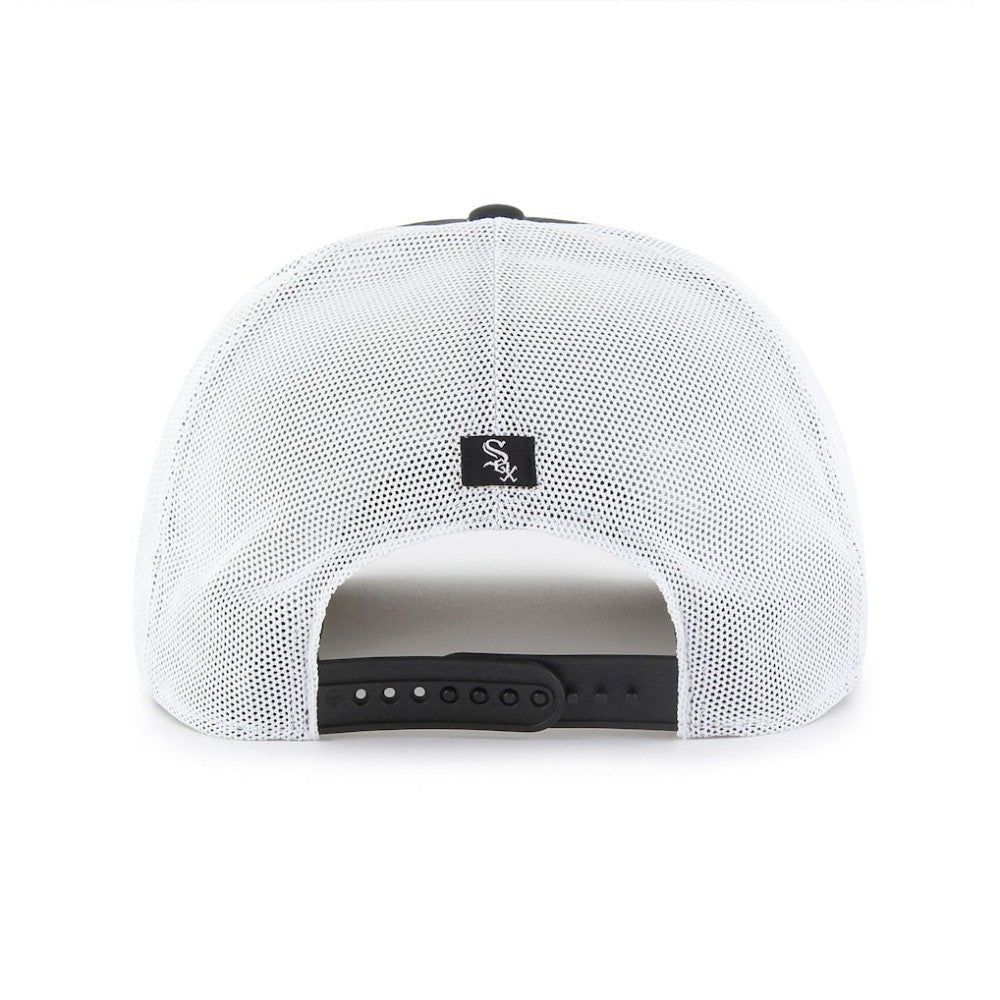 Chicago White Sox Brrr Downburst Mesh Hitch Adjustable Hat Black | 47 brand