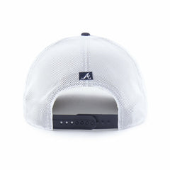 Atlanta Braves Brrr Downburst Mesh Hitch Adjustable Hat Navy | 47 brand