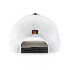 Baltimore Orioles Brrr Downburst Mesh Hitch Adjustable Hat Black | 47 brand