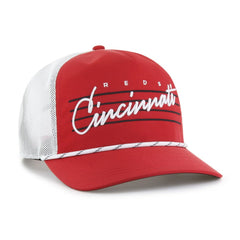 Cincinnati Reds Brrr Downburst Mesh Hitch Adjustable Hat Red | 47 brand