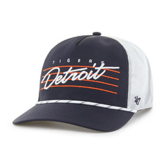 Detroit Tigers Brrr Downburst Mesh Hitch Adjustable Hat Navy | 47 brand