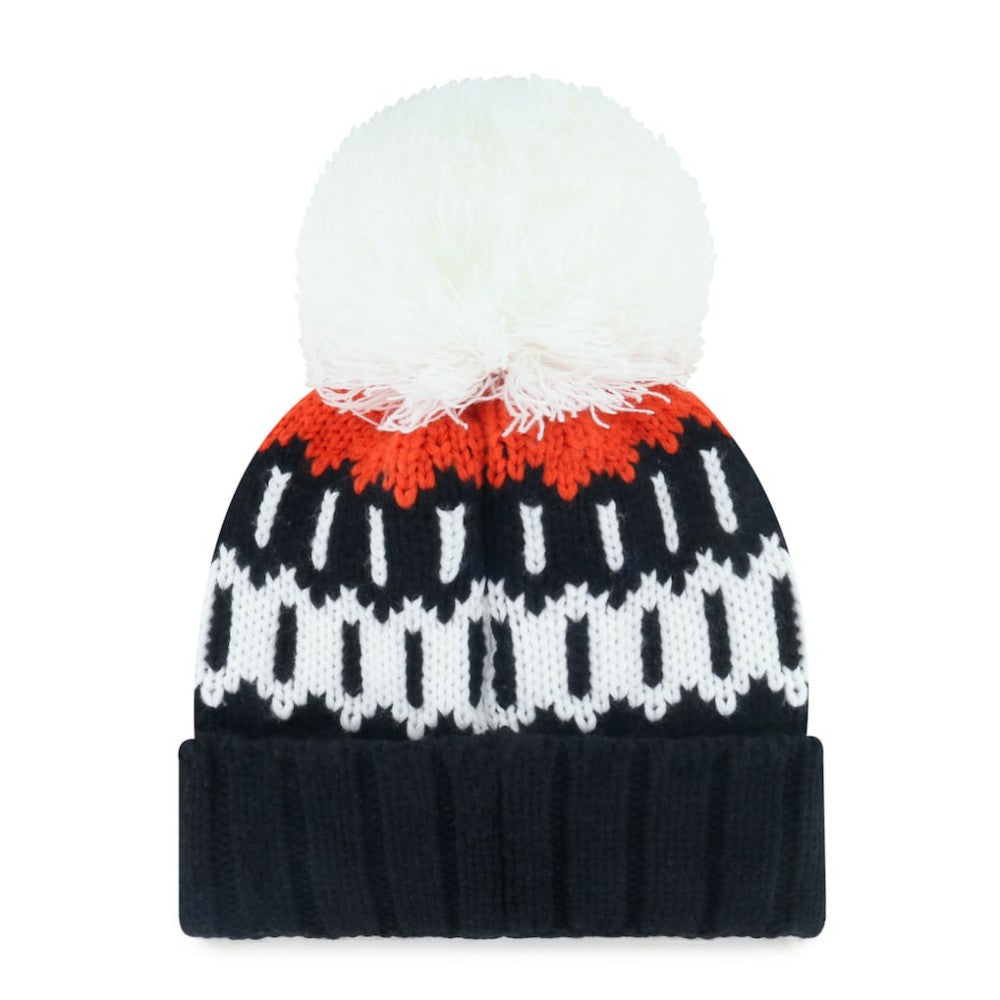 San Francisco Giants Women's Felicity Cuffed Knit Hat with Pom Black | 47 brand