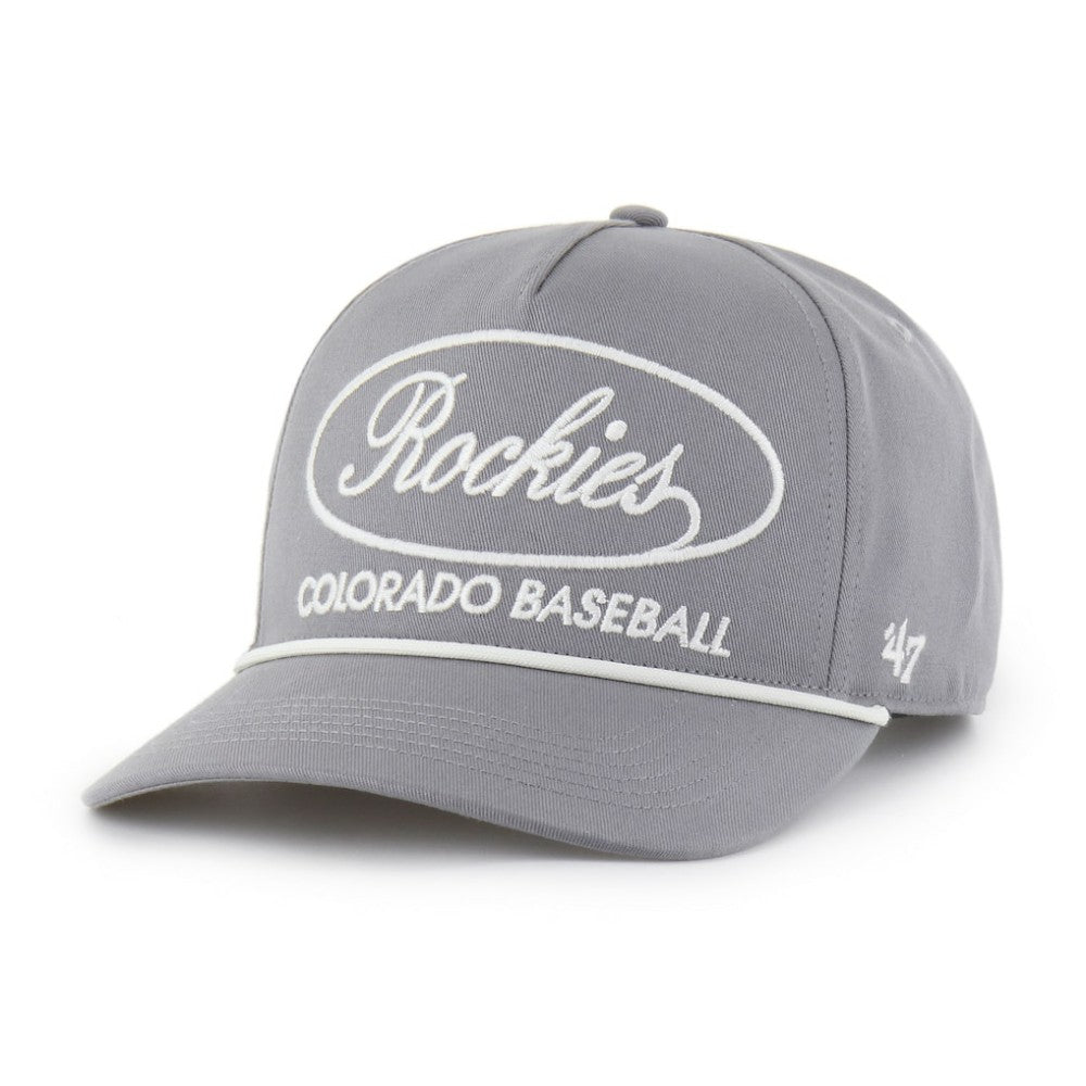 Colorado Rockies Foundational Hitch Adjustable Hat Gray | 47 brand