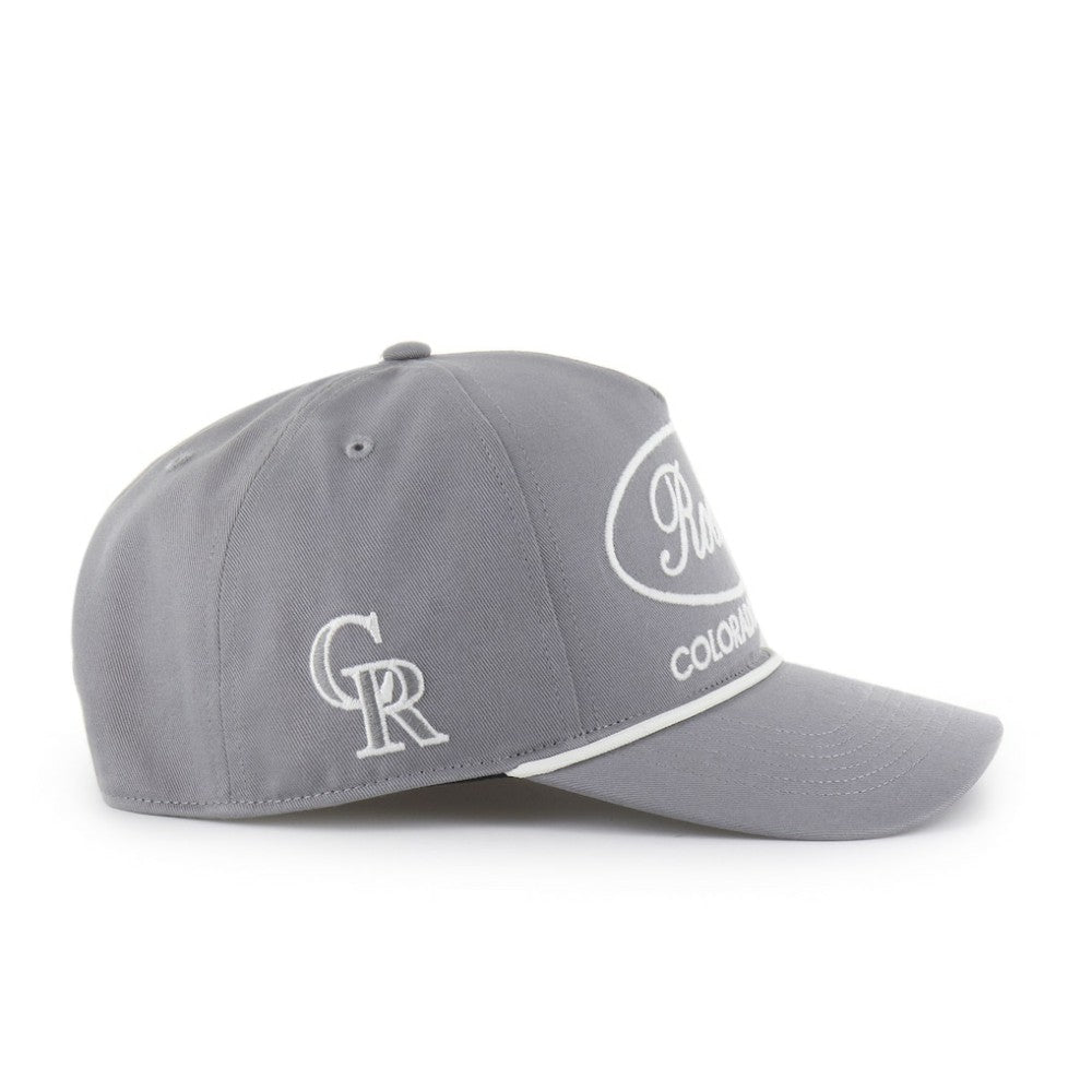 Colorado Rockies Foundational Hitch Adjustable Hat Gray | 47 brand