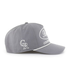 Colorado Rockies Foundational Hitch Adjustable Hat Gray | 47 brand