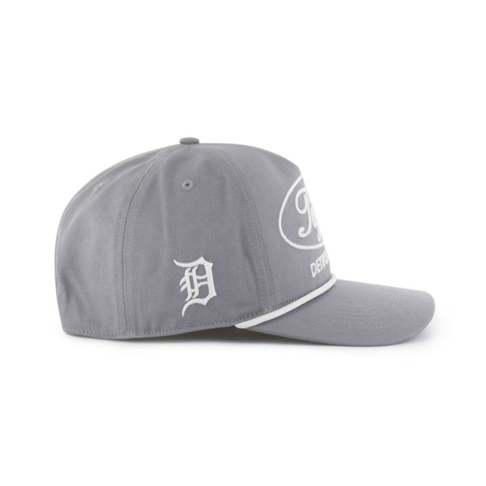 Detroit Tigers Foundational Hitch Adjustable Hat Gray | 47 brand