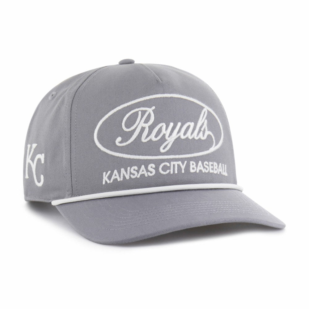 Kansas City Royals Foundational Hitch Adjustable Hat Gray | 47 brand