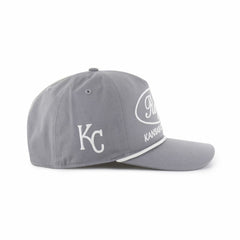 Kansas City Royals Foundational Hitch Adjustable Hat Gray | 47 brand