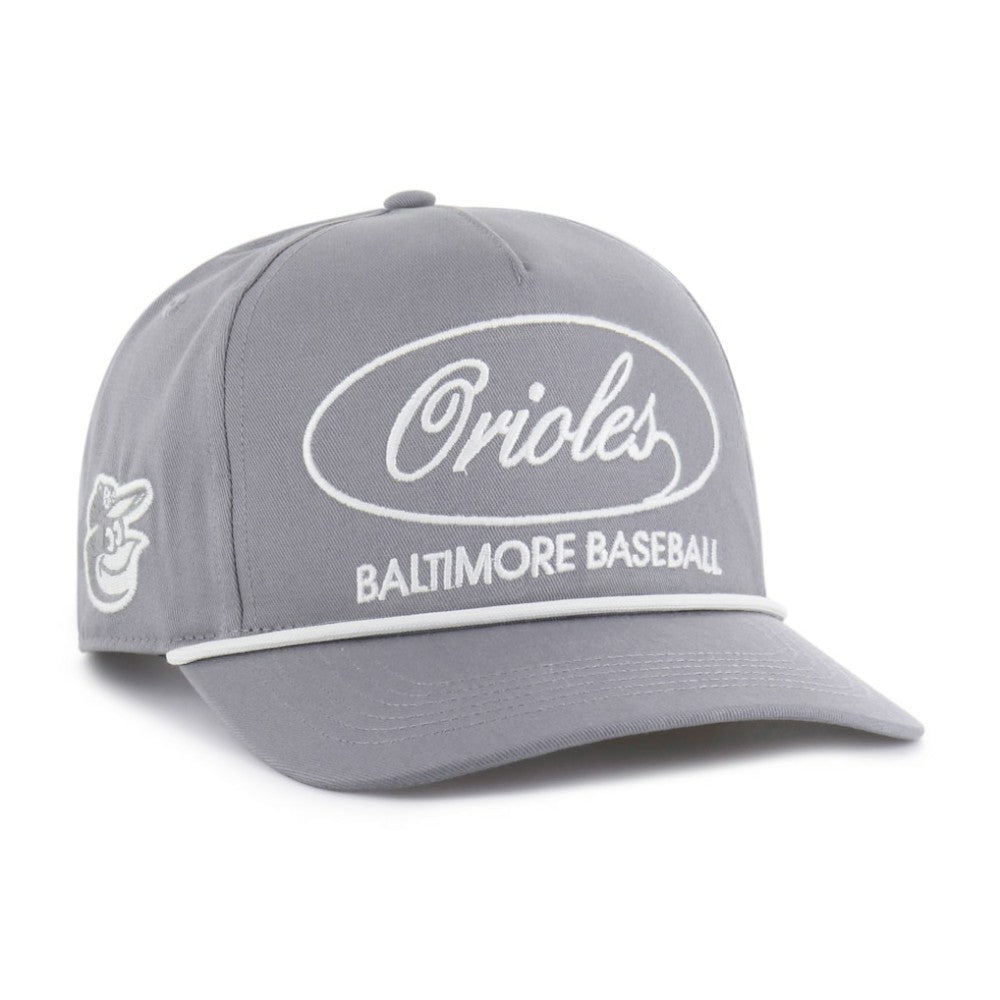 Baltimore Orioles Foundational Hitch Adjustable Hat Gray | 47 brand