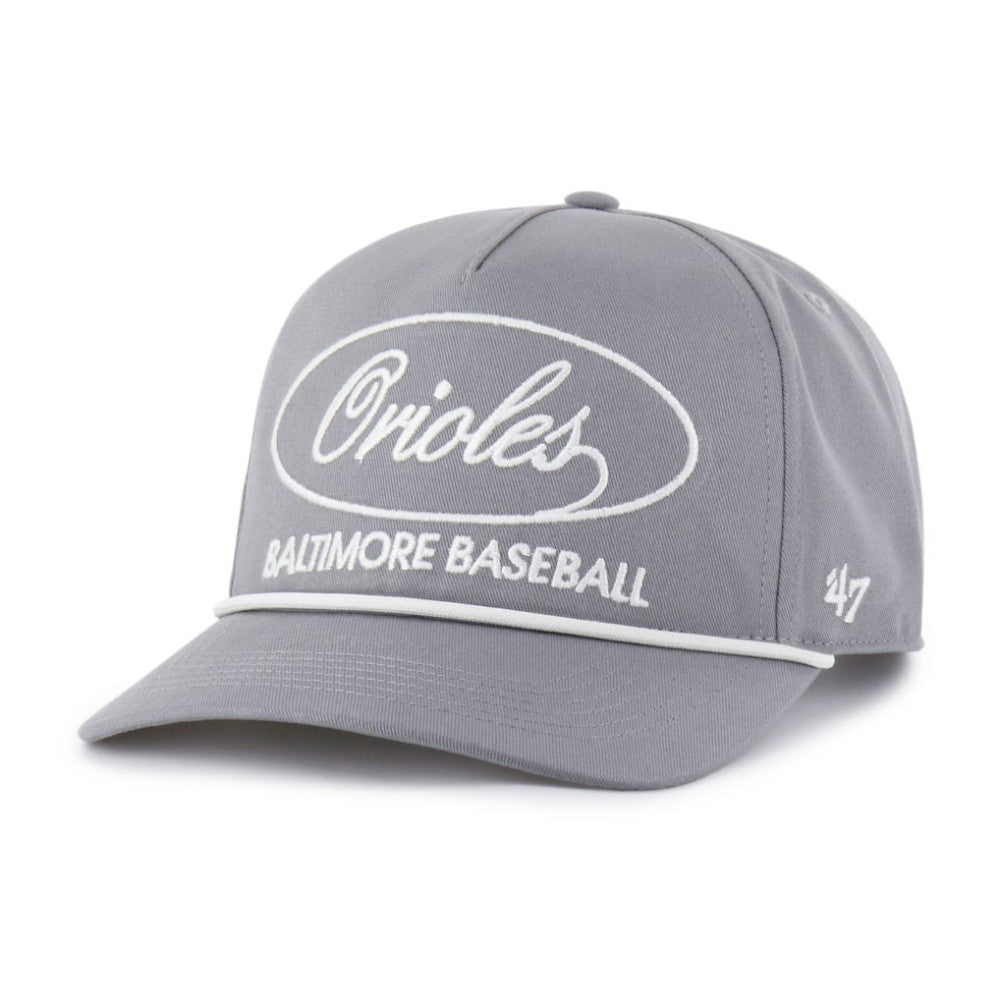 Baltimore Orioles Foundational Hitch Adjustable Hat Gray | 47 brand