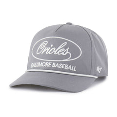 Baltimore Orioles Foundational Hitch Adjustable Hat Gray | 47 brand