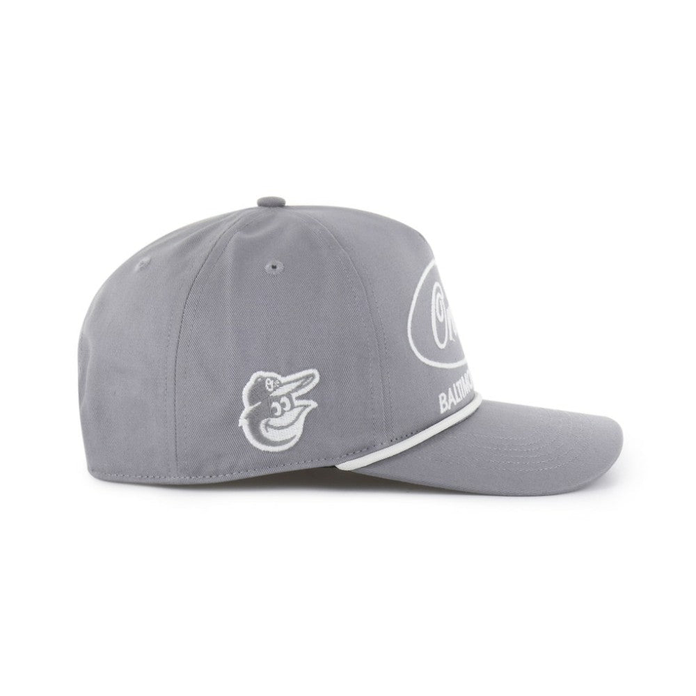 Baltimore Orioles Foundational Hitch Adjustable Hat Gray | 47 brand