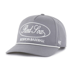 Boston Red Sox Foundational Hitch Adjustable Hat Gray | 47 brand