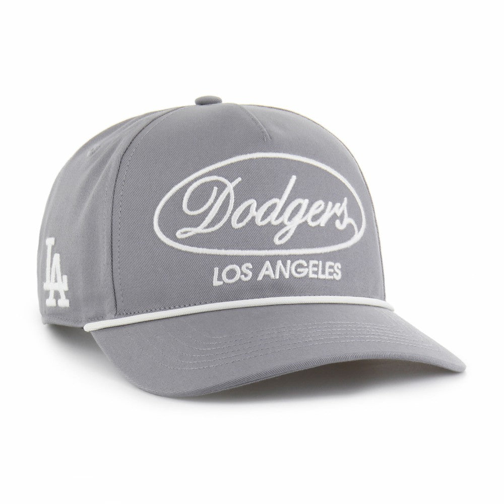 Los Angeles Dodgers Foundational Hitch Adjustable Hat Gray | 47 brand