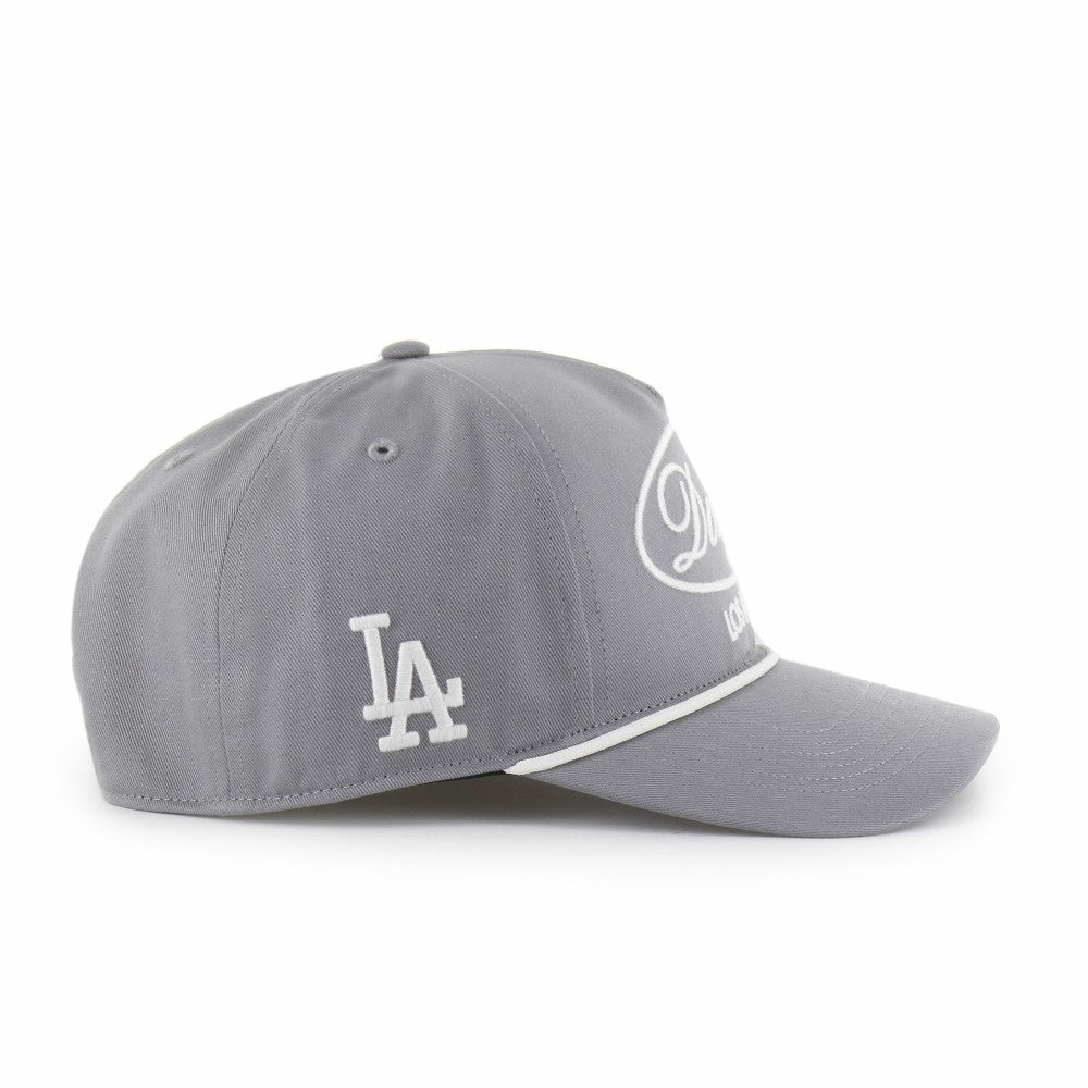 Los Angeles Dodgers Foundational Hitch Adjustable Hat Gray | 47 brand