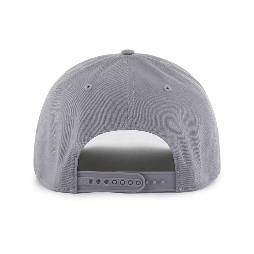 Miami Marlins Foundational Hitch Adjustable Hat Gray | 47 brand