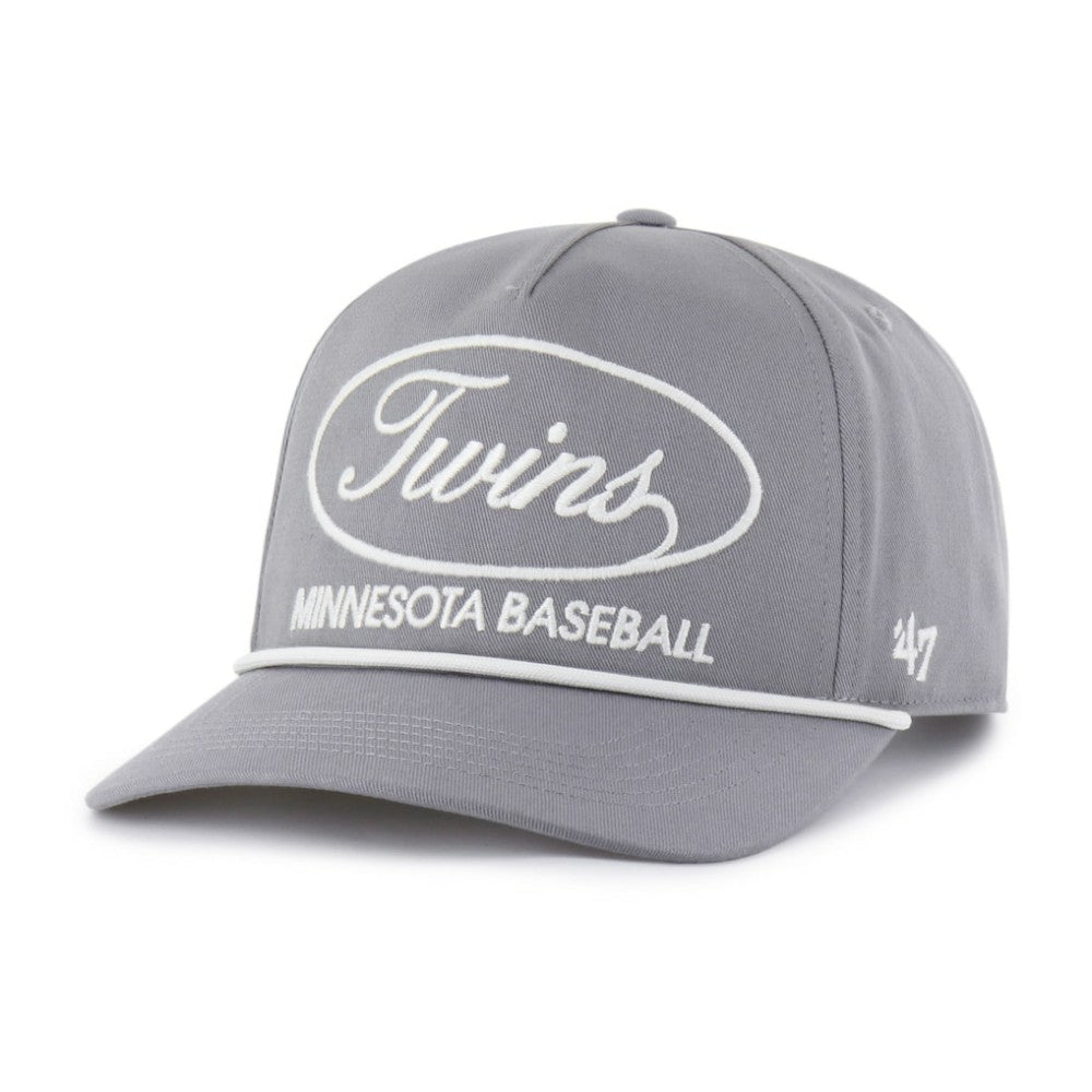 Minnesota Twins Foundational Hitch Adjustable Hat Gray | 47 brand