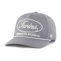 Minnesota Twins Foundational Hitch Adjustable Hat Gray | 47 brand