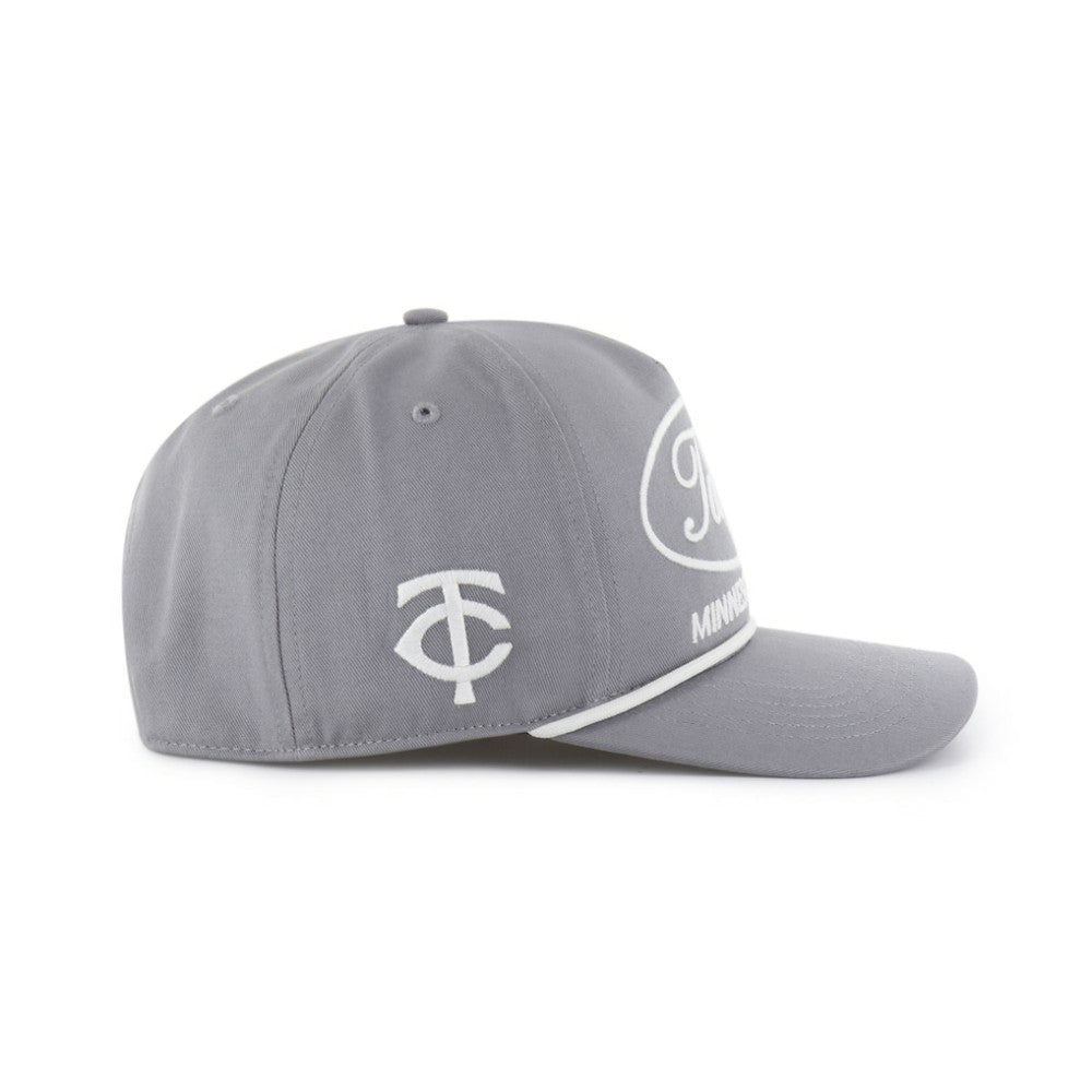 Minnesota Twins Foundational Hitch Adjustable Hat Gray | 47 brand
