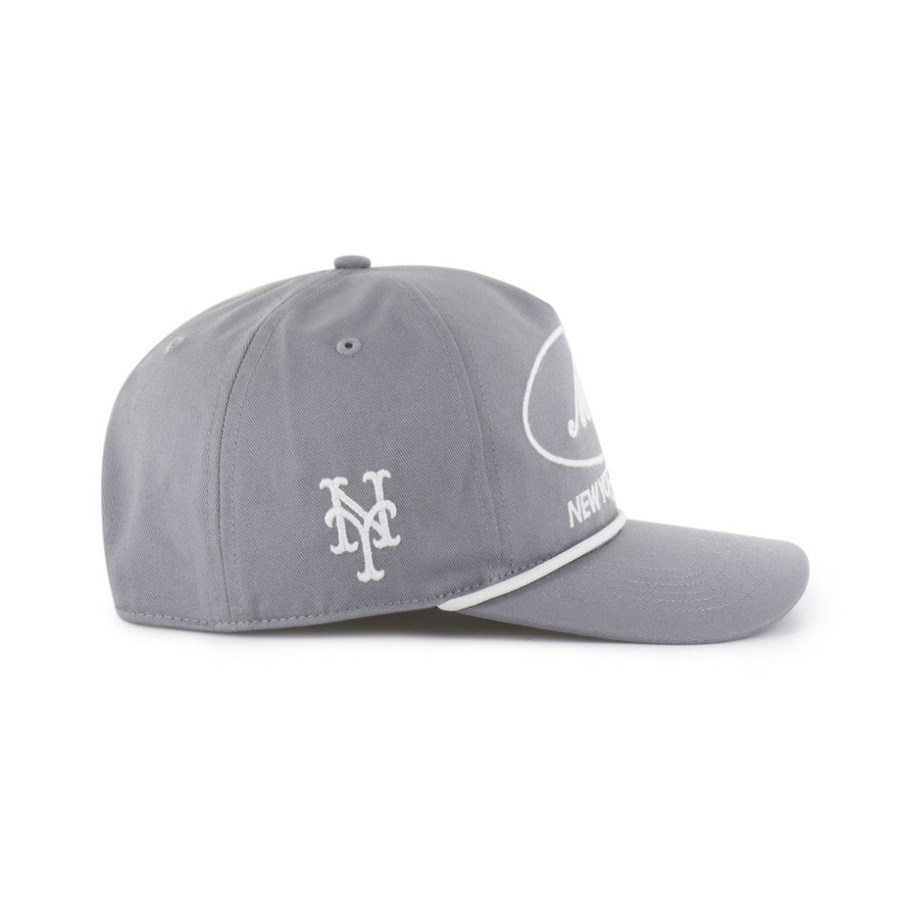 New York Mets Foundational Hitch Adjustable Hat Gray | 47 brand