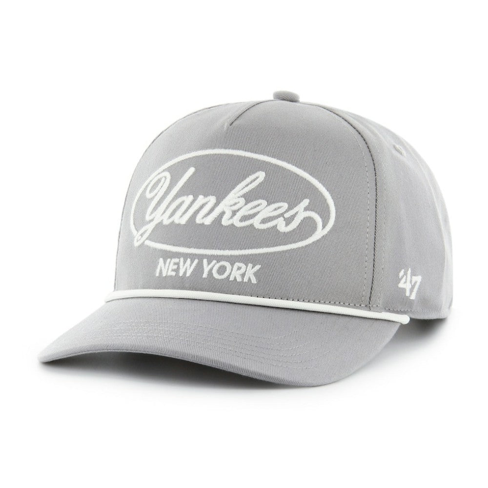 New York Yankees Foundational Hitch Adjustable Hat Gray | 47 brand