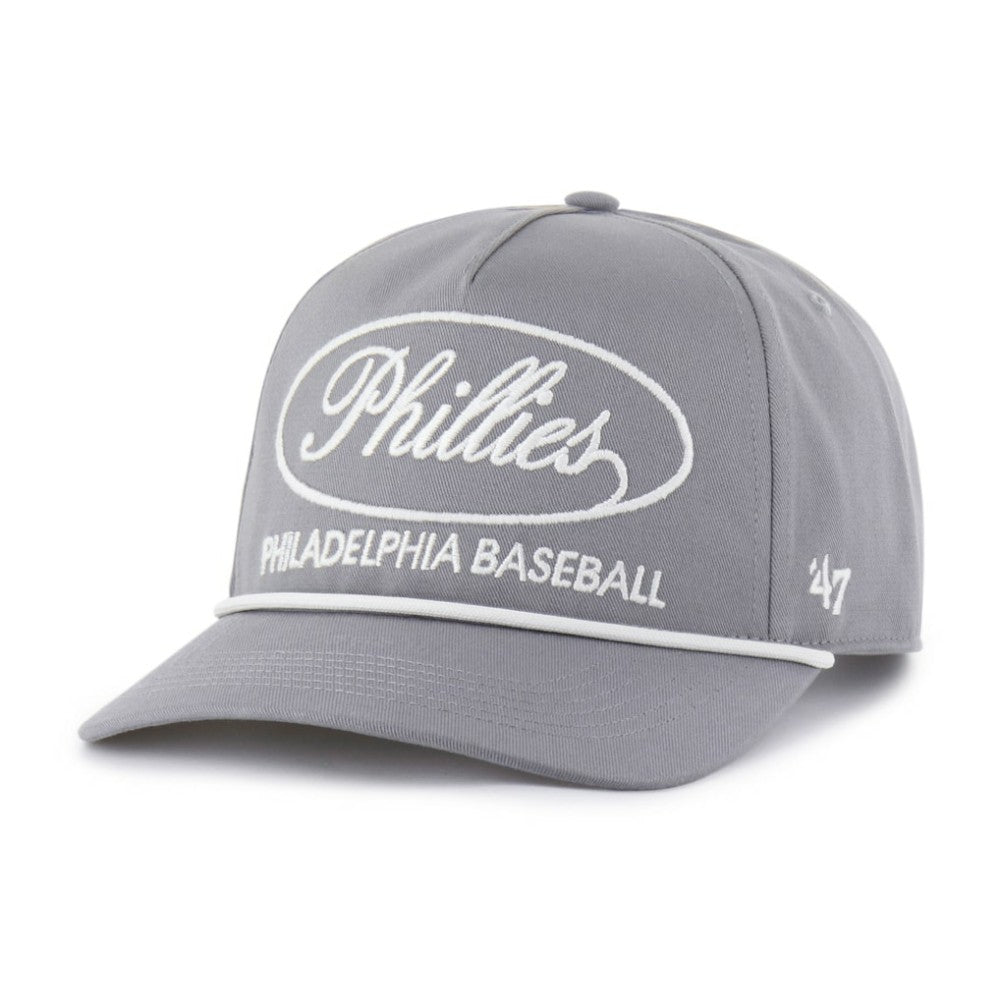 Philadelphia Phillies Foundational Hitch Adjustable Hat Gray | 47 brand