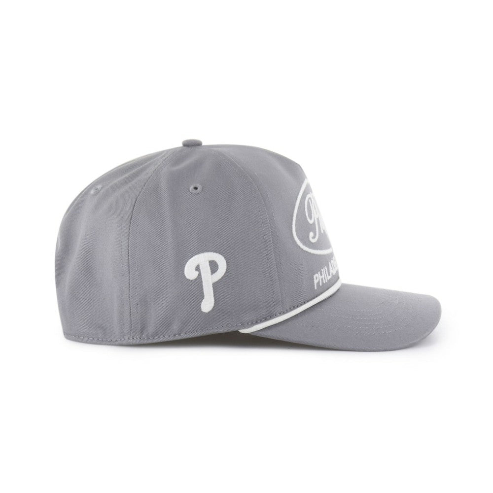 Philadelphia Phillies Foundational Hitch Adjustable Hat Gray | 47 brand