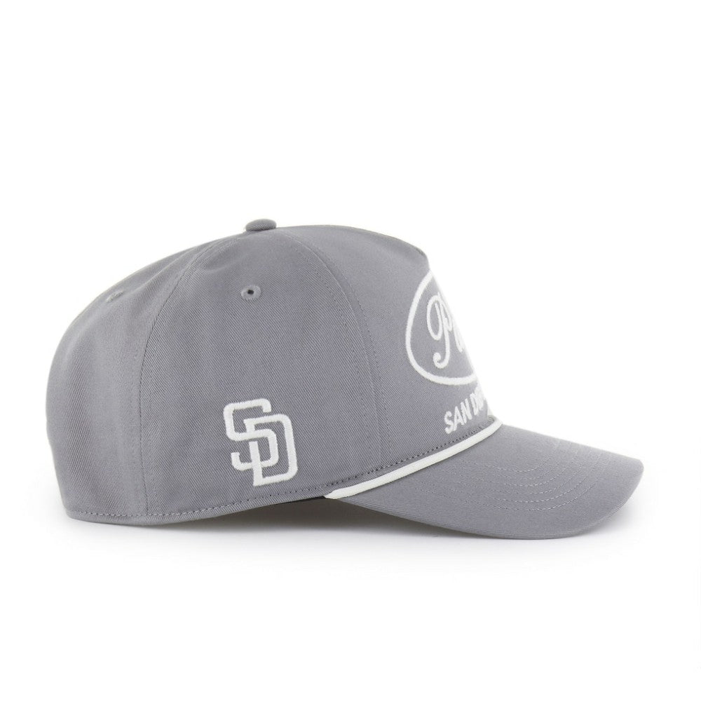 San Diego Padres Foundational Hitch Adjustable Hat Gray | 47 brand