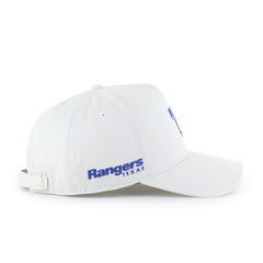 Texas Rangers Foundational Pinch Offside Adjustable Hat White | 47 brand